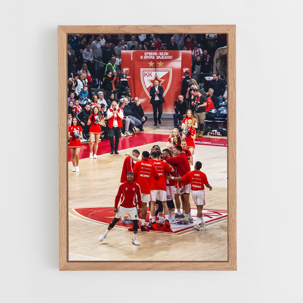 Poster Le Cinq Étoiles – affiche Basketball (vue 4)